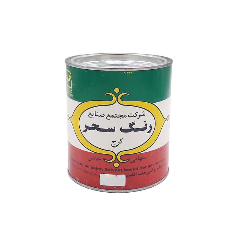 رنگ روغنی براق گل ماش سحر کد 416 وزن 1 کیلو گرم