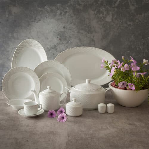 چینی زرین سرویس 102 پارچه 12 نفره طرح لیون — تصویر ۴