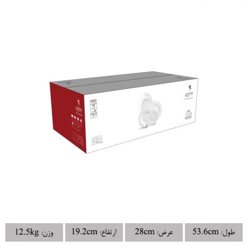 سرویس چینی 28 پارچه 6 نفره ایزابل پلاتینی — تصویر ۵