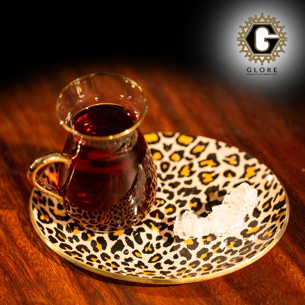 سرویس چای خوری 4 پارچه گلور مدل leopard — تصویر ۵