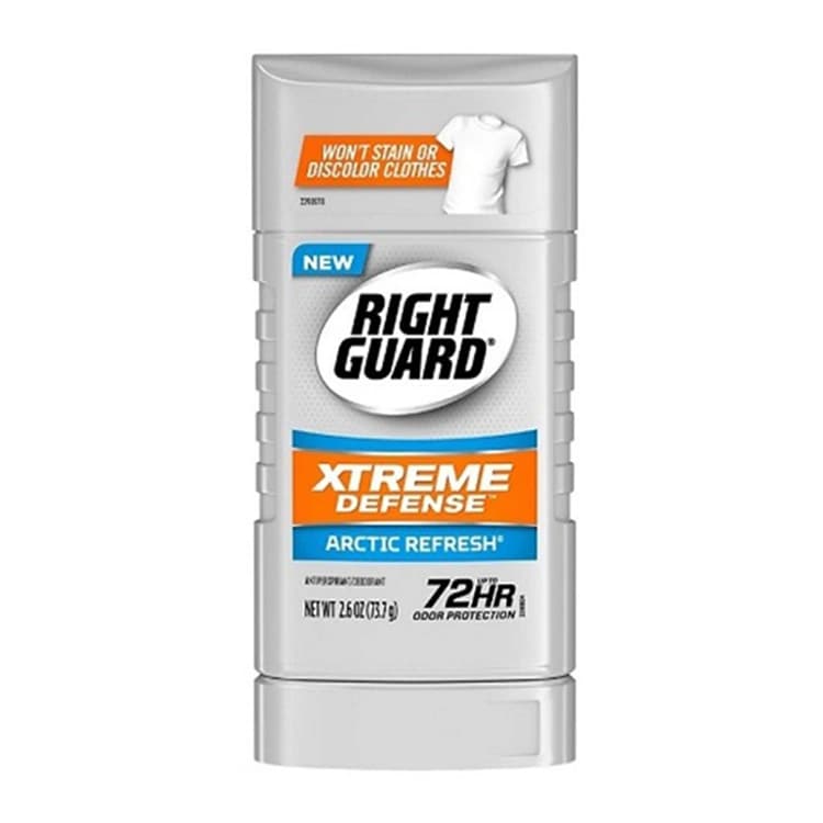 مام ضد تعریق Right Guard مدل Xtreme Defense Arctic Refresh وزن 73 گرم