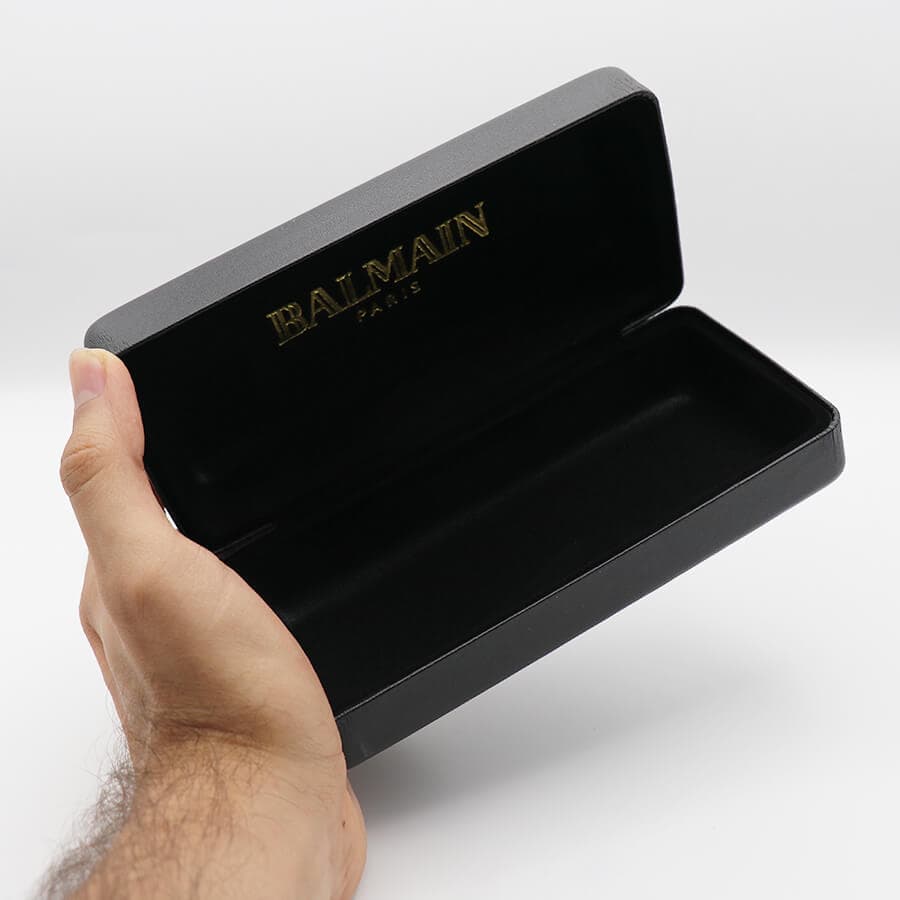 پک اورجینال عینک برند بالمین (BALMAIN) با تمام تجهیزات مدل 992845 — تصویر ۶