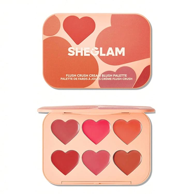 پالت رژ گونه Sheglam مدل Flush Crush