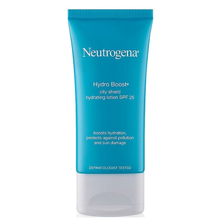لوسیون ضد آفتاب و آبرسان Neutrogena مدل Hydro Boost City Shield حجم 50 میلی لیتر