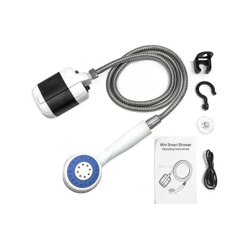 دوش و کارواش شارژی سیار مسافرتی Portable OUtdoor Shower مدل KE-801 + (گارانتی طلایی) — تصویر ۵