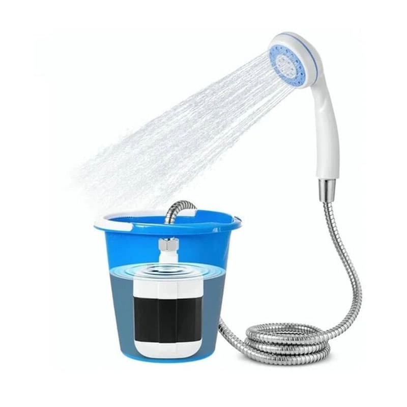 دوش و کارواش شارژی سیار مسافرتی Portable OUtdoor Shower مدل KE-801 + (گارانتی طلایی)