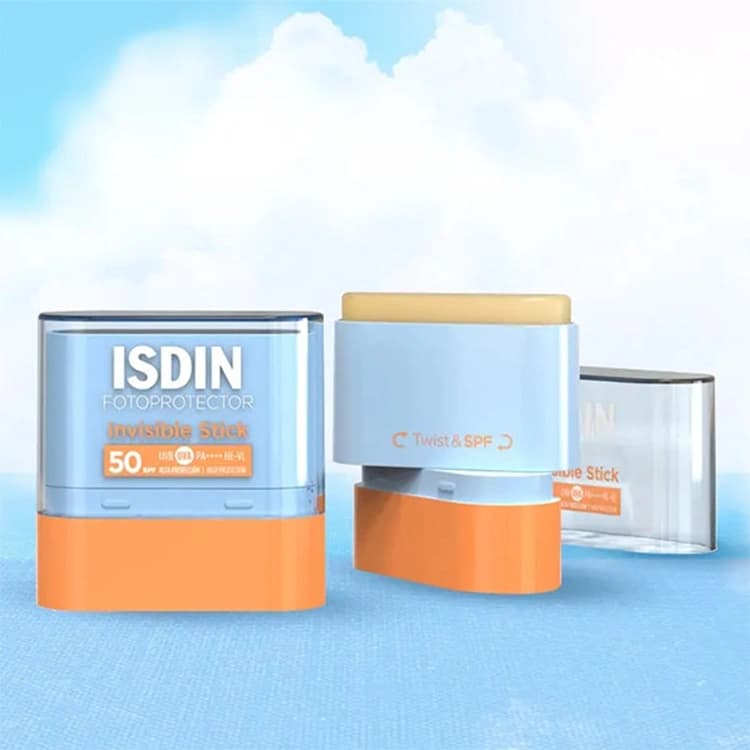 استیک ضد آفتاب ISDIN مدل FotoProtector Invisible وزن 10 گرم — تصویر ۴