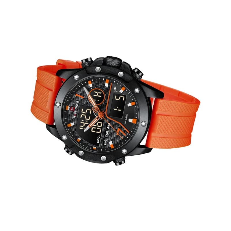 ساعت مچی اورجینال نیوی فورس دو زمانه مدل Naviforce NF9221 (دو موتوره) — تصویر ۶