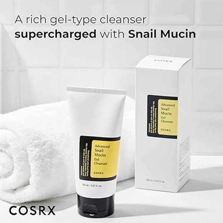 ژل شوینده COSRX مدل Advanced Snail Mucin حجم 150 میلی لیتر — تصویر ۲