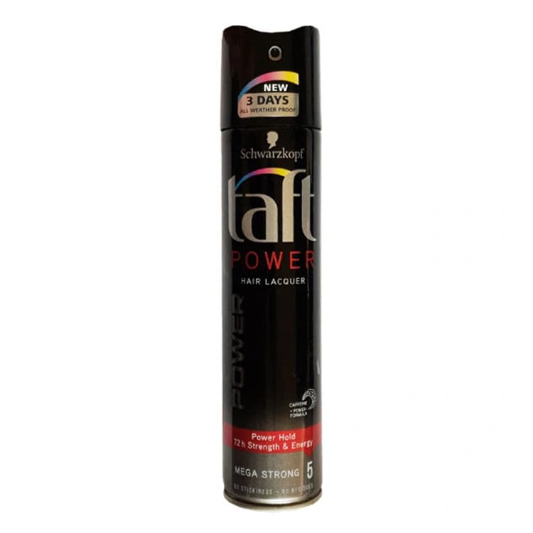 اسپری مو Taft مدل Power Mega Strong حجم 250 میلی لیتر — تصویر ۵