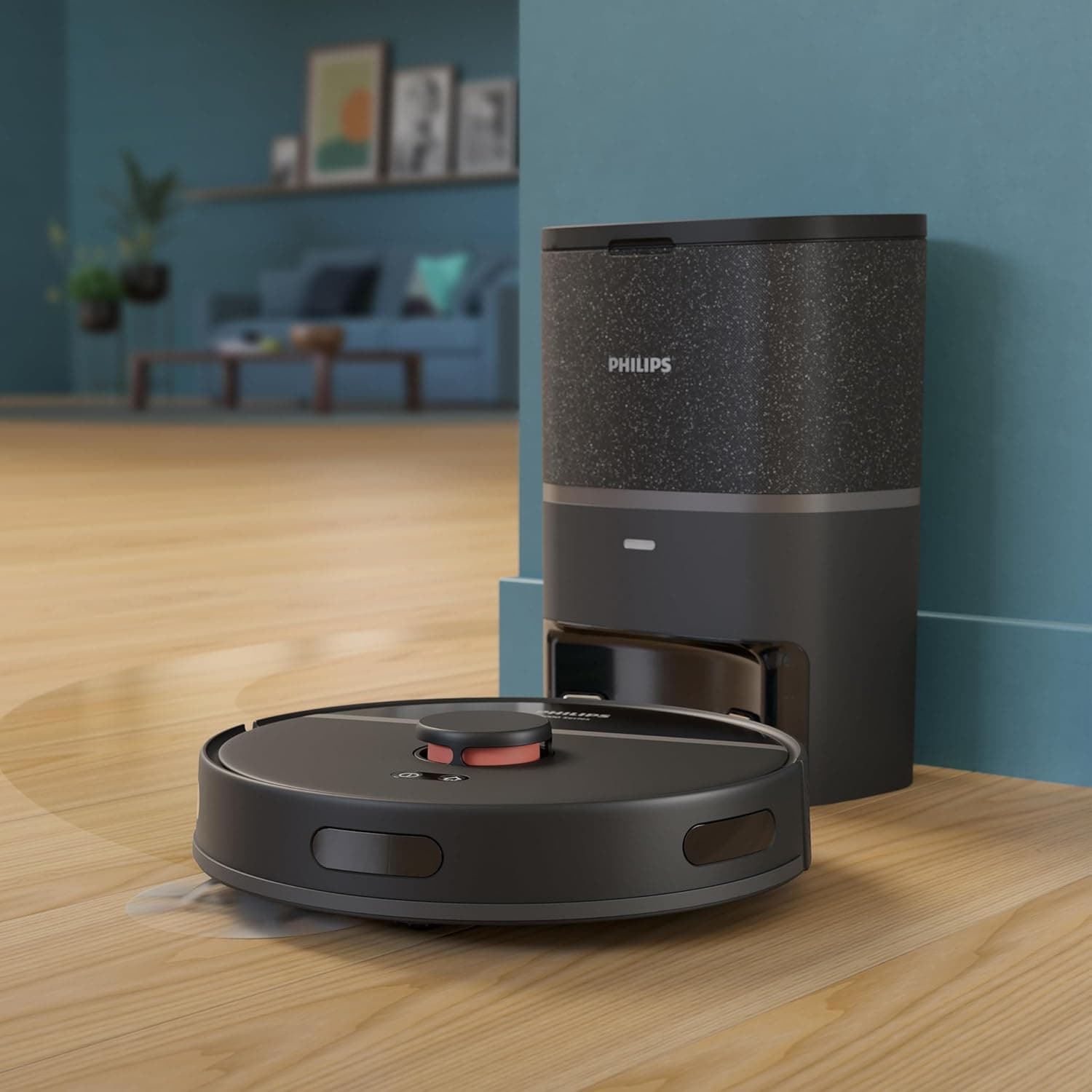 جارو رباتیک فیلیپس XU3100: مکش 4000Pa، 200 دقیقه کارکرد و ناوبری LIDAR +