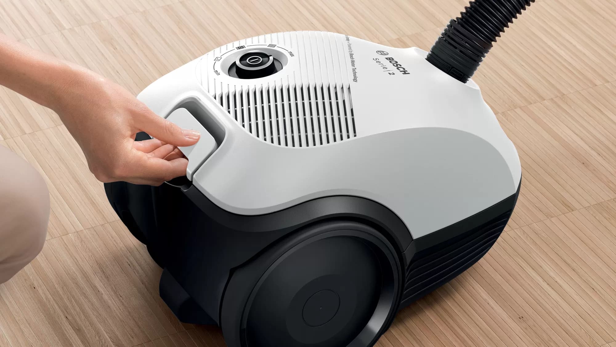 جارو برقی بوش مدل BGLS2WH1H | جارو برقی 600 وات با فیلتر HEPA