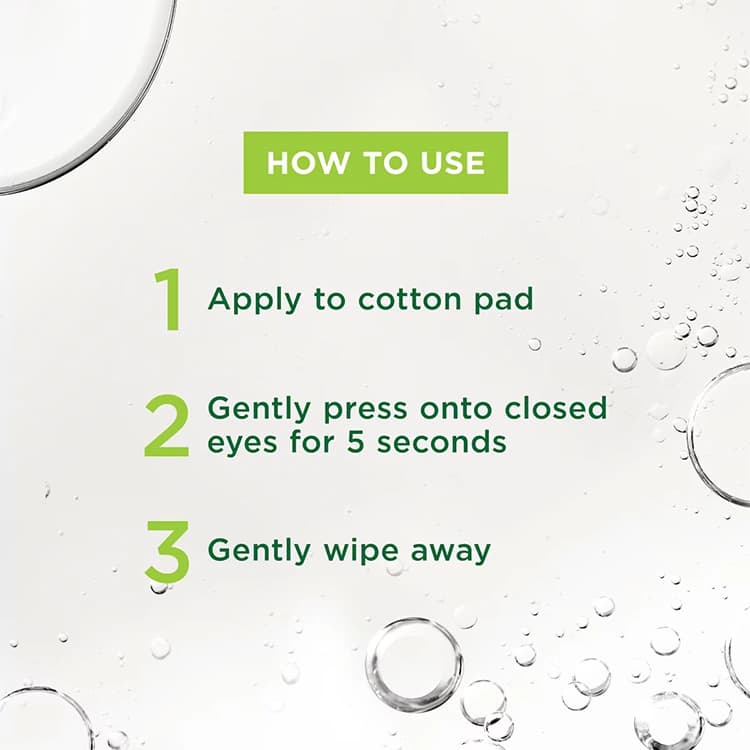 پاک کننده آرایش چشم Simple مدل Eye Make Up Remover حجم 125 میلی لیتر — تصویر ۵