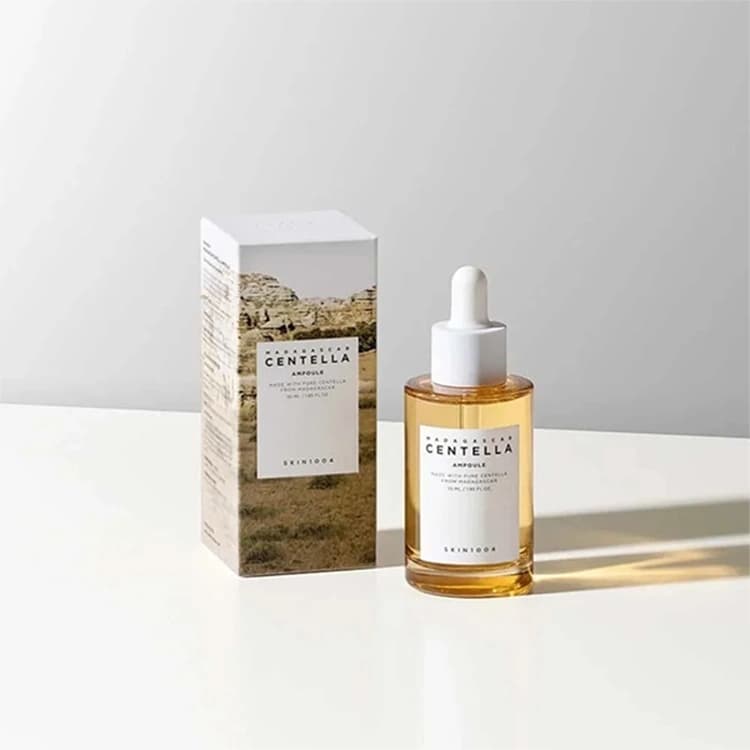 آمپول آبرسان Skin 1004 مدل Centella Calming and Hydrating حجم 55 میلی لیتر — تصویر ۳
