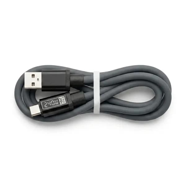 کابل شارژ دیتادار USB به تایپ سی فست شارژ 120 وات تا 240 وات اورجینال + (گارانتی طلایی) — تصویر ۳