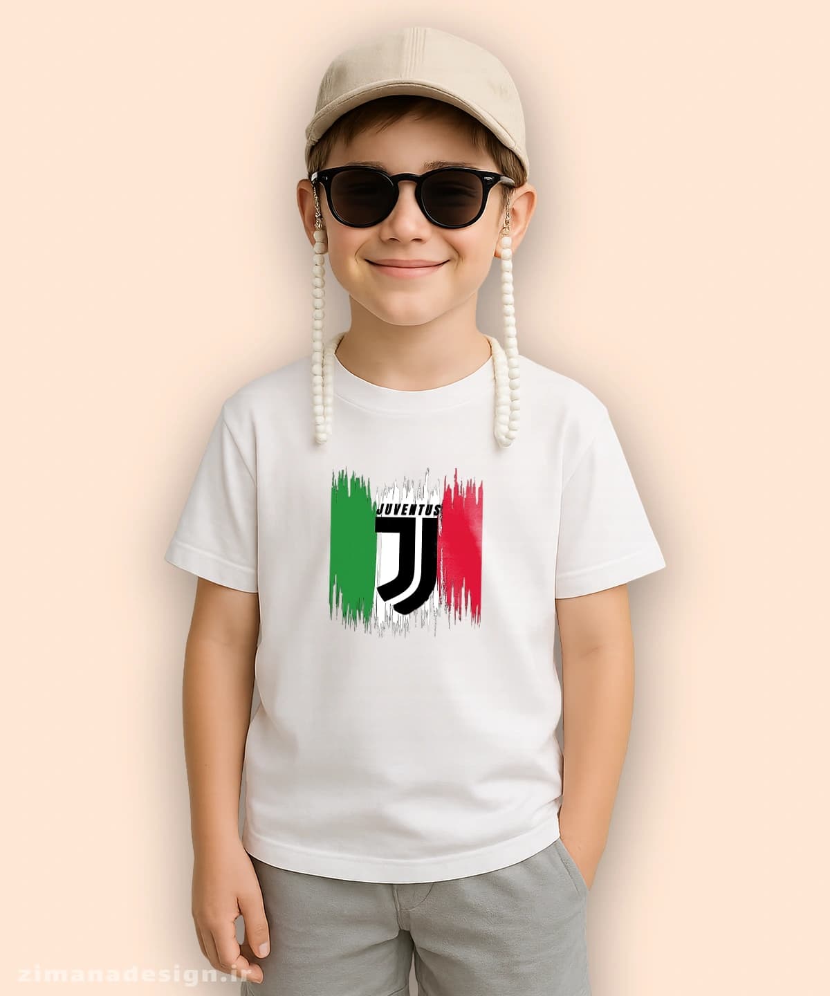 تیشرت بچگانه طرح یوونتوس — تصویر ۳