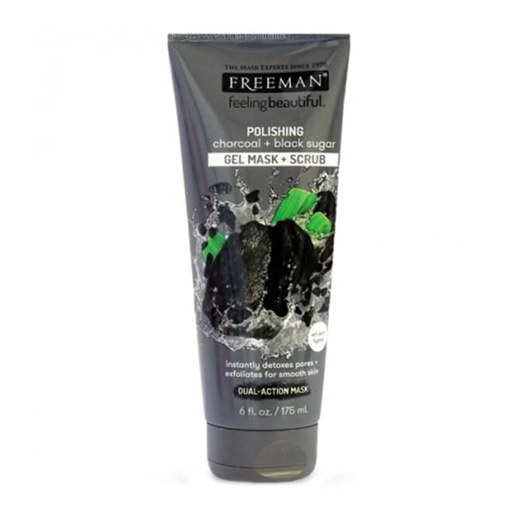 ماسک صورت Freeman مدل Polishing Charcoal Plus Black Sugar حجم 175 میلی لیتر