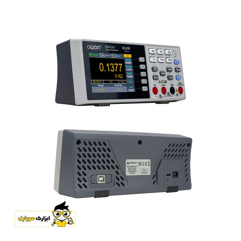 مولتی متر دیجیتال True RMS اوون OWON XDM1241 — تصویر ۶