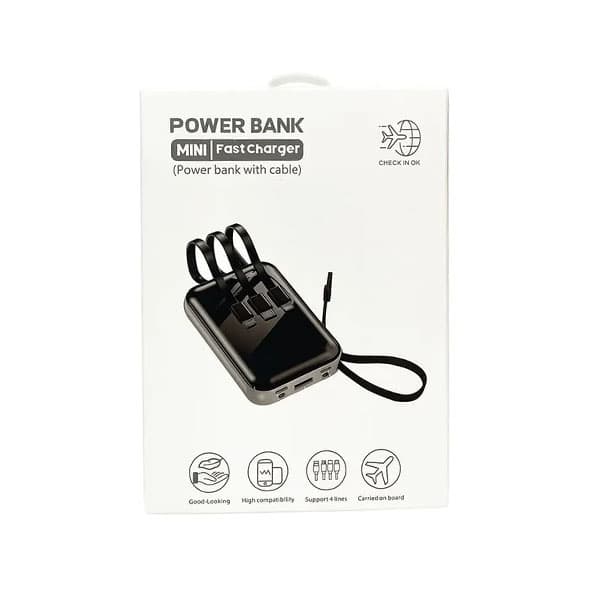 پاور بانک + raimer مدل YM458 ظرفیت 10000 میلی آمپر + (گارانتی طلایی)