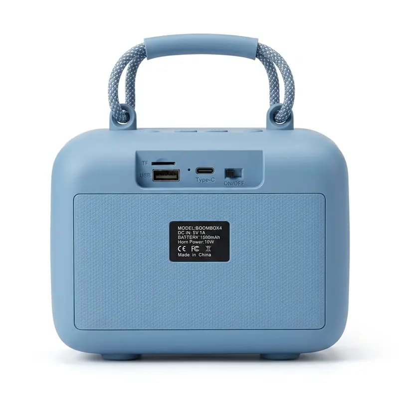 اسپیکر بلوتوثی برند تیکو اورجینال مدل بوم باکس 4 | دارای ساب ووفر بی نظیر و لاین نوری RGB + (گارانتی طلایی) — تصویر ۳