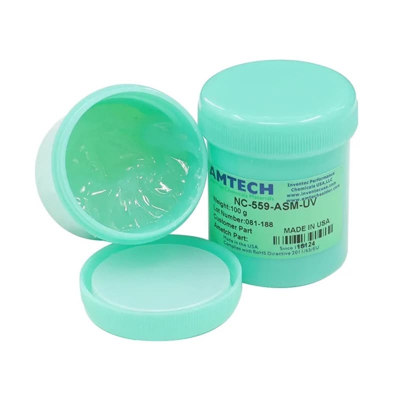 خمیر فلکس امتک کاسه ای اورجینال شفاف AMTECH NC-559-ASM-UV