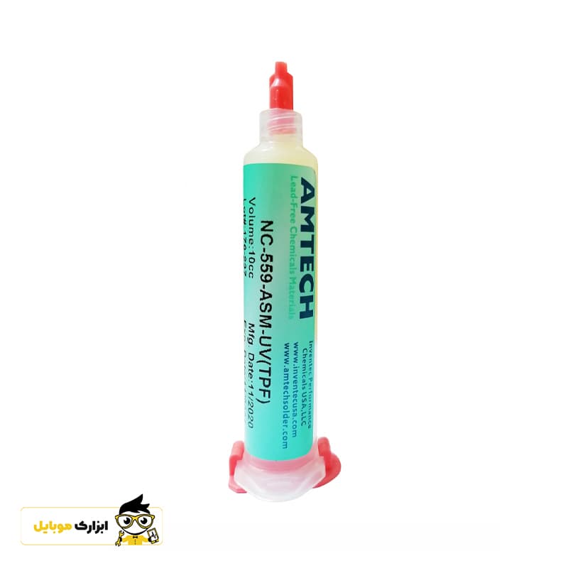 خمیر فلکس سرنگی امتک اصلی AMTECH NC-559-ASM-UV(TPF) — تصویر ۶