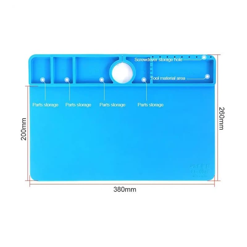 پد نسوز سیلیکونی پایه لوپ سایز B3 ریلایف RELIFE RL-004I