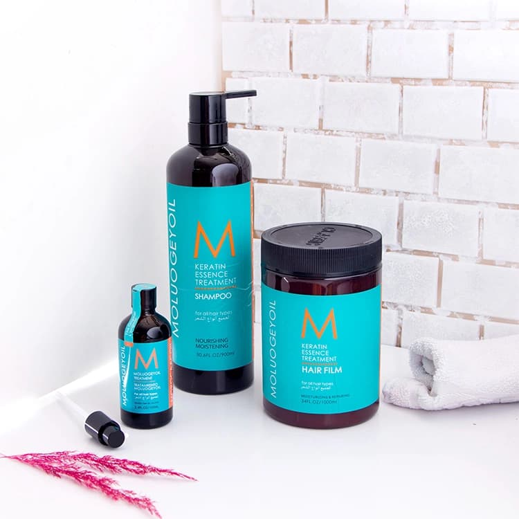 ماسک مو Moluogeyoil مدل Keratin Essence حجم 1000 میلی لیتر — تصویر ۴