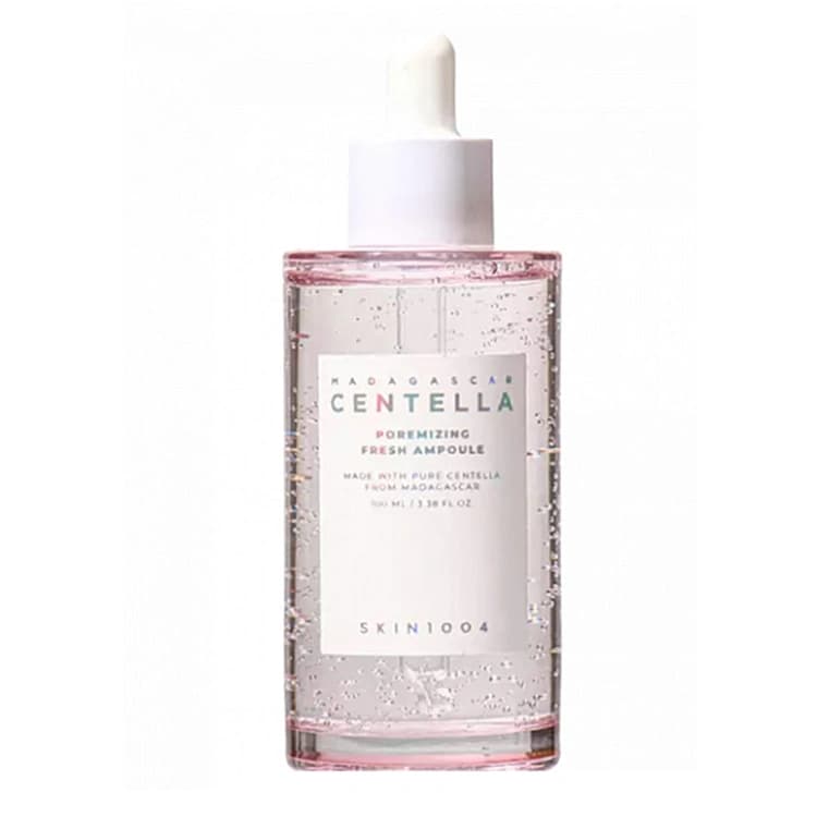 آمپول درمان منافذ باز Skin 1004 مدل Centella Poremising Fresh حجم 100 میلی لیتر