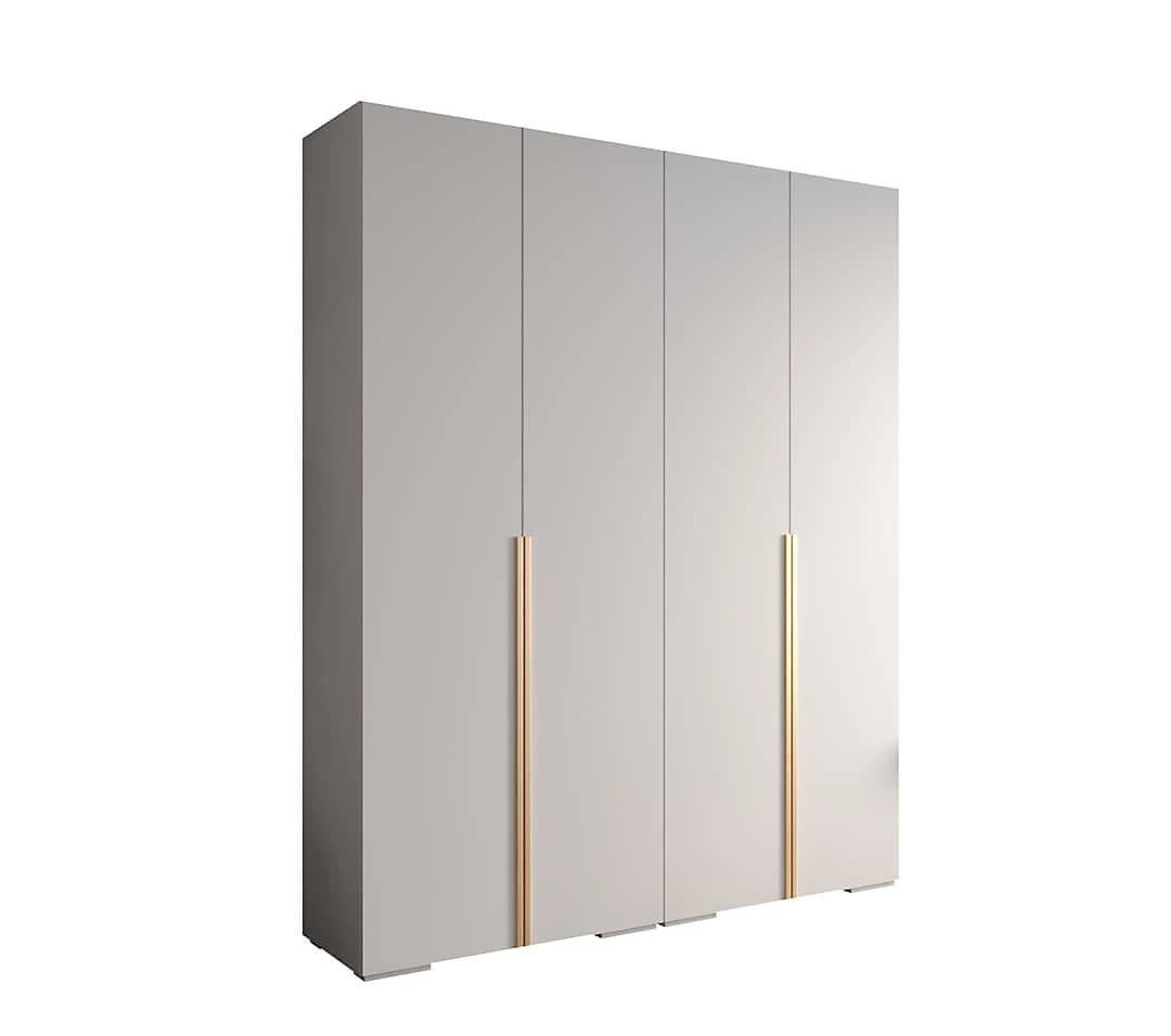 کمد لباس 4 درب لولایی سایز 237*200*47 کد 8744 — تصویر ۲