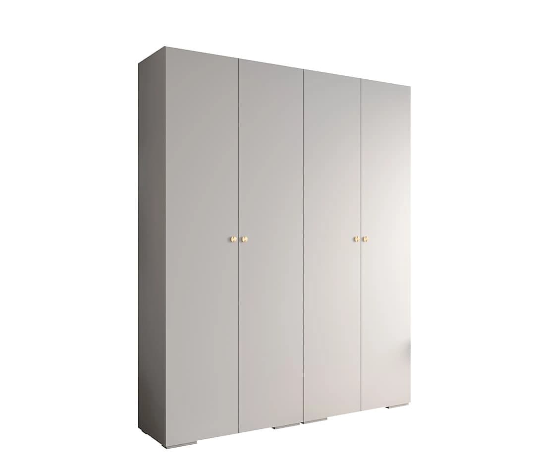 کمد لباس 4 درب لولایی سایز 237*200*47 کد 8751 — تصویر ۴