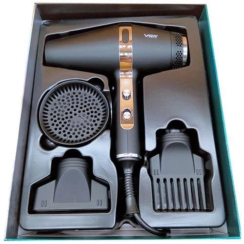 💎 سشوار وی جی آر مدل VGR 451: موتور AC ۲۲۰۰W، یونیک و تورمالین — تصویر ۲
