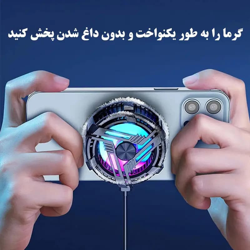 فن خنک‌کننده گوشی موبایل مدل AL-02 — تصویر ۷