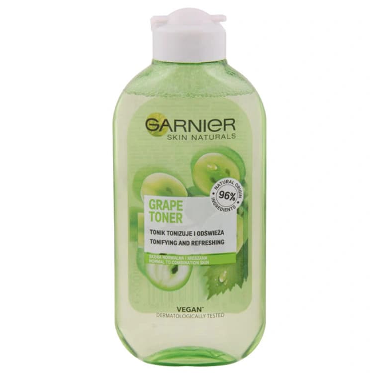 تونر Garnier مدل Grape حجم 200 میلی لیتر — تصویر ۲