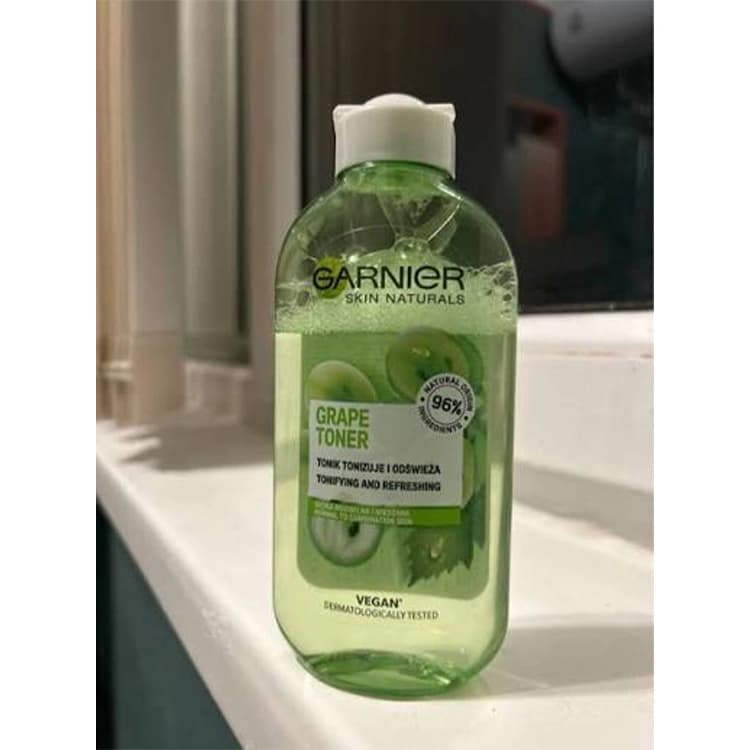تونر Garnier مدل Grape حجم 200 میلی لیتر — تصویر ۵