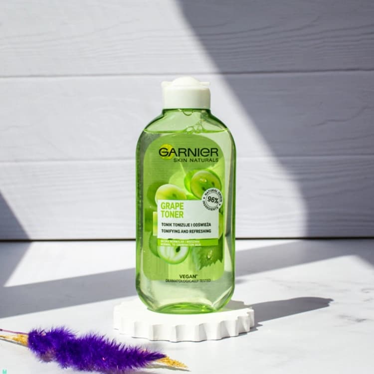 تونر Garnier مدل Grape حجم 200 میلی لیتر — تصویر ۴