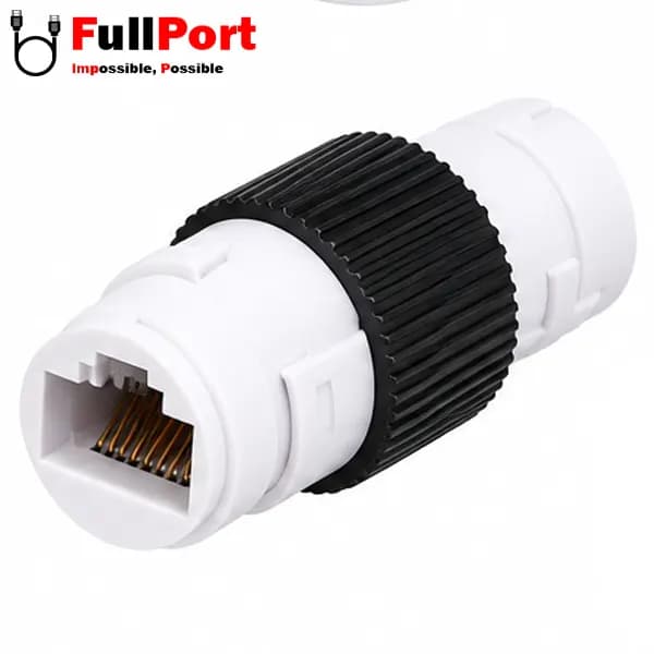 برل شبکه فلزی RJ45 کوپلر شیلدار دار CAT6 — تصویر ۴