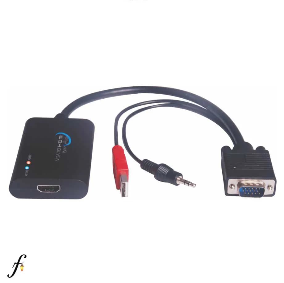 مبدل VGA به HDMI همراه صدا با کيفيت HD فرانت مدل FN-VAUH