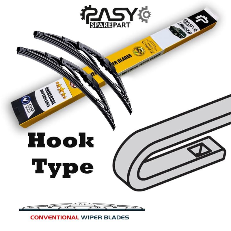 تیغه برف پاک‌کن پاسیکو مدل METAL WIPER مناسب برای تیبا 2 بسته 2 عددی — تصویر ۴