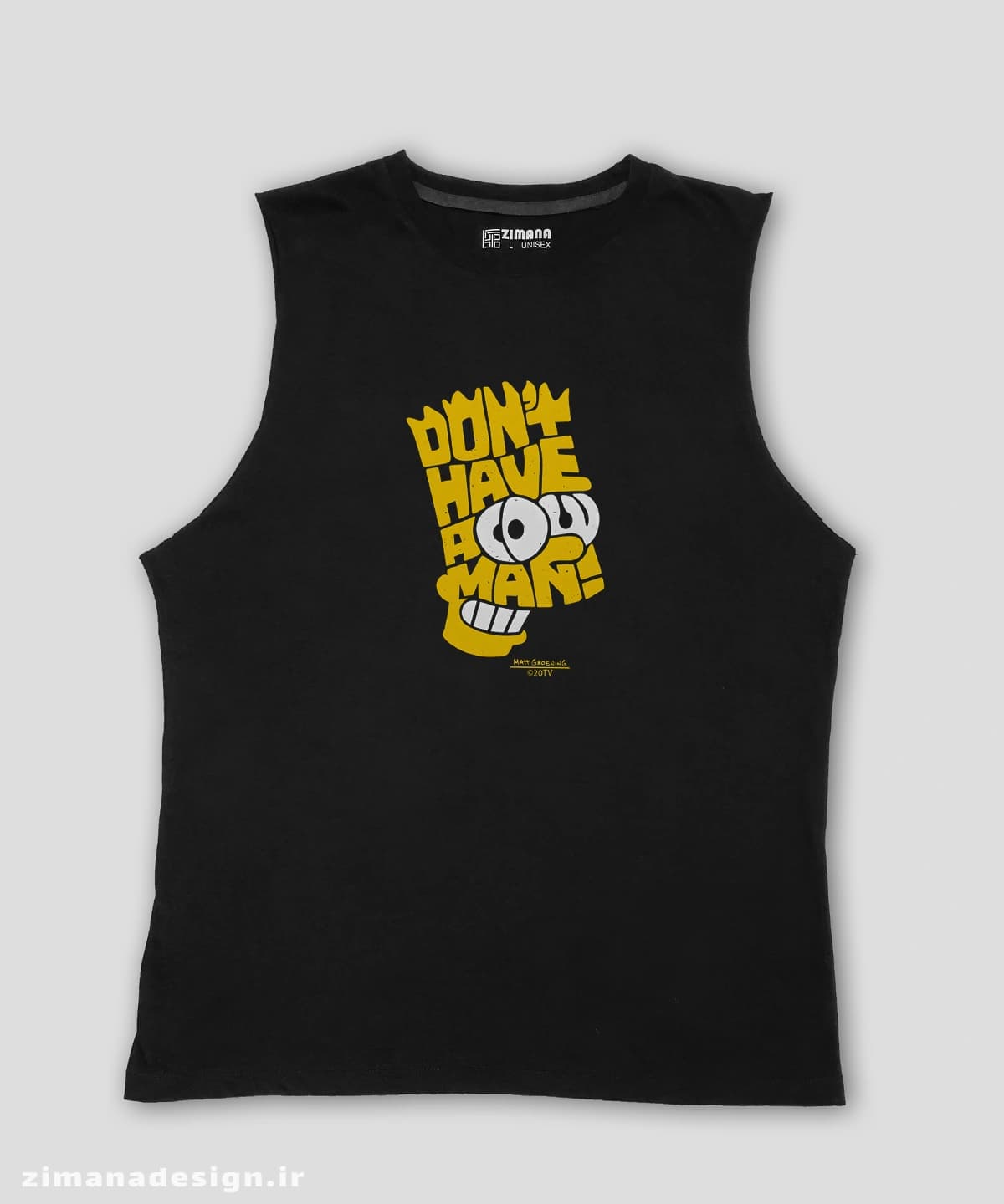 تاپ مردانه و زنانه سیمپسون ها طرح Don’t Have a Cow Graphic Tee