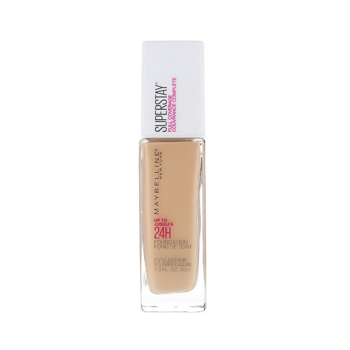 کرم پودر سوپر استی 24 ساعته میبلین شماره 120 MAYBELLINE