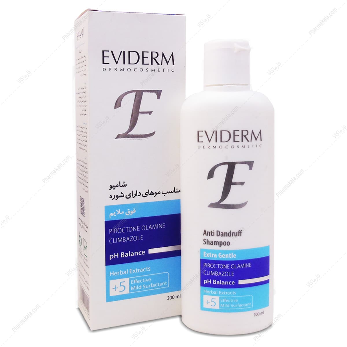 شامپو فاقد سولفات موهای دارای شوره اویدرم 200ml