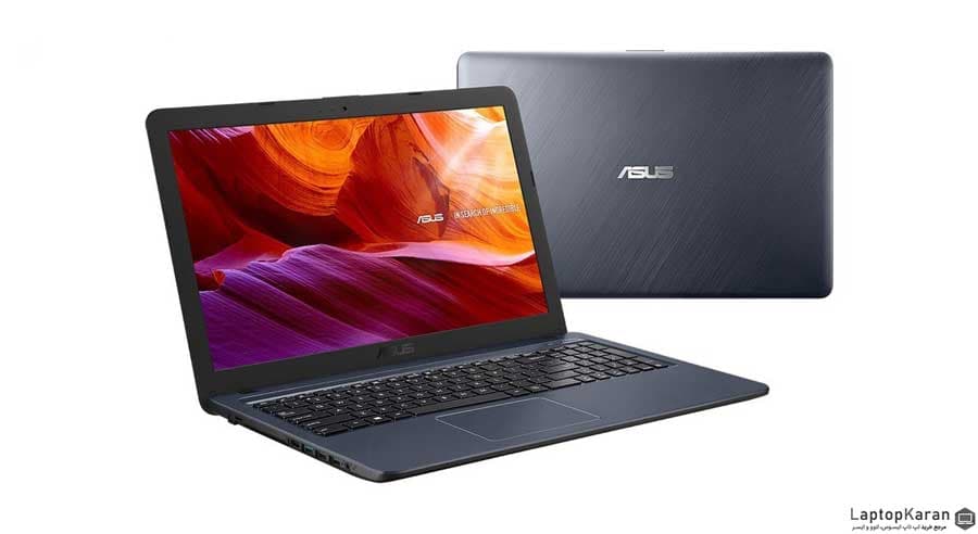 لپ تاپ 15.6 اینچی ایسوس مدل X543MA پردازنده N4020 رم 4GB حافظه 1TB HDD گرافیک intel — تصویر ۲