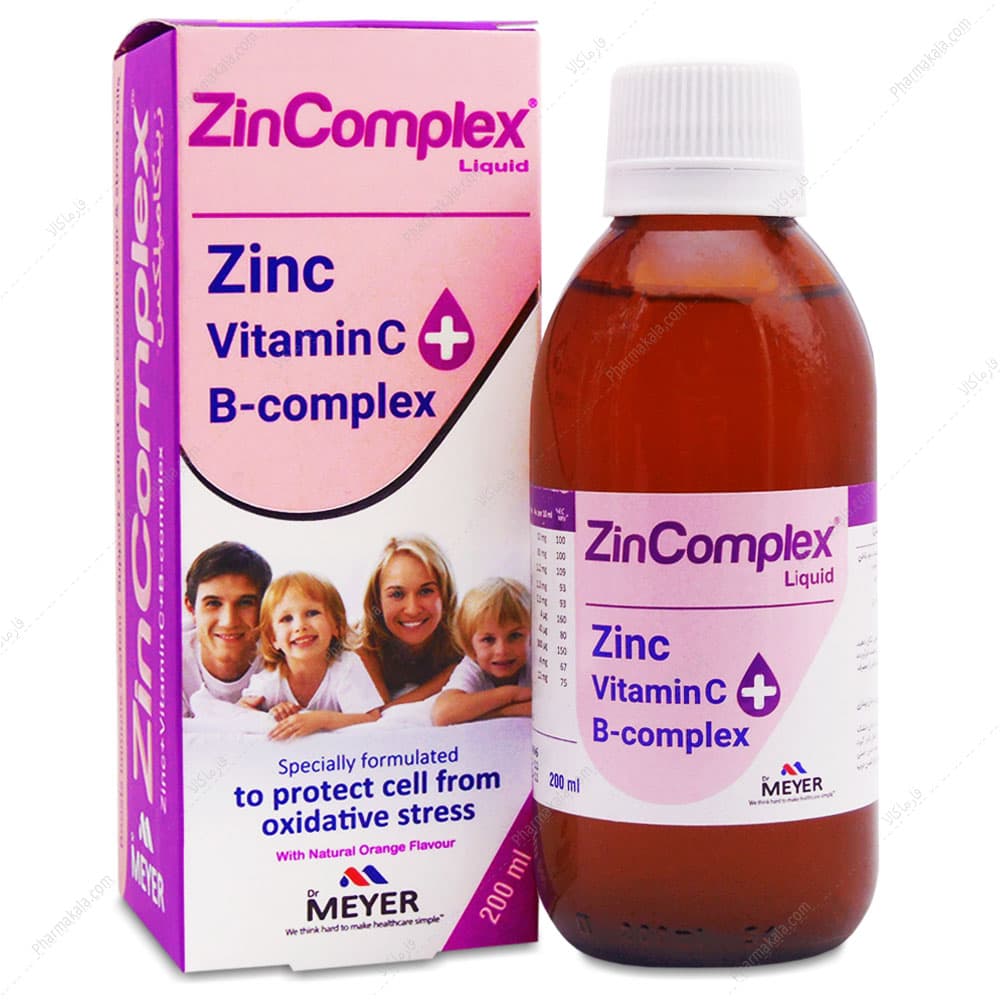 شربت زینکامپلکس ZinComplex دکتر مایر 200ml