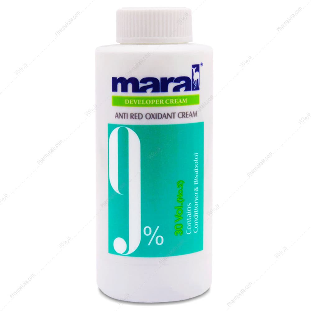 اکسیدان ضد قرمزی 9 درصد نمره 2 مارال 150ml