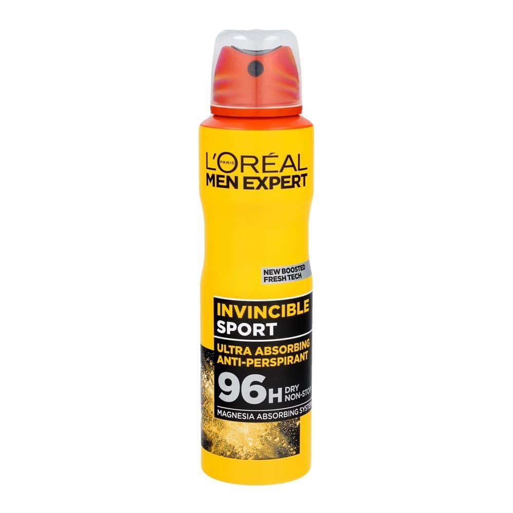 اسپری ضد عرق لورال سری Men Expert مدل Invincible Sport حجم 250 میل اصل