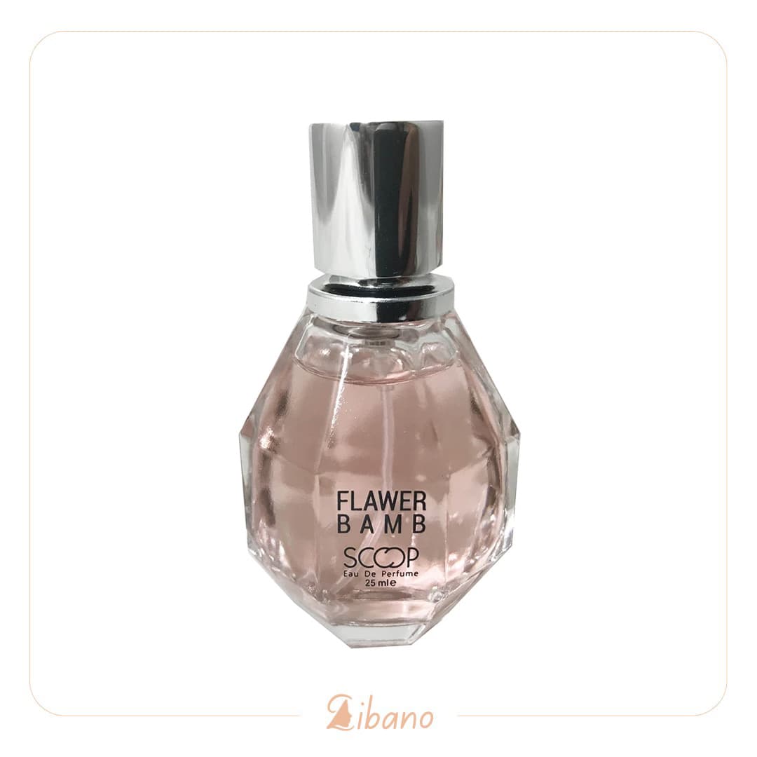 عطر جیبی زنانه اسکوپ مدل FLOWER BOMB حجم 25 میل