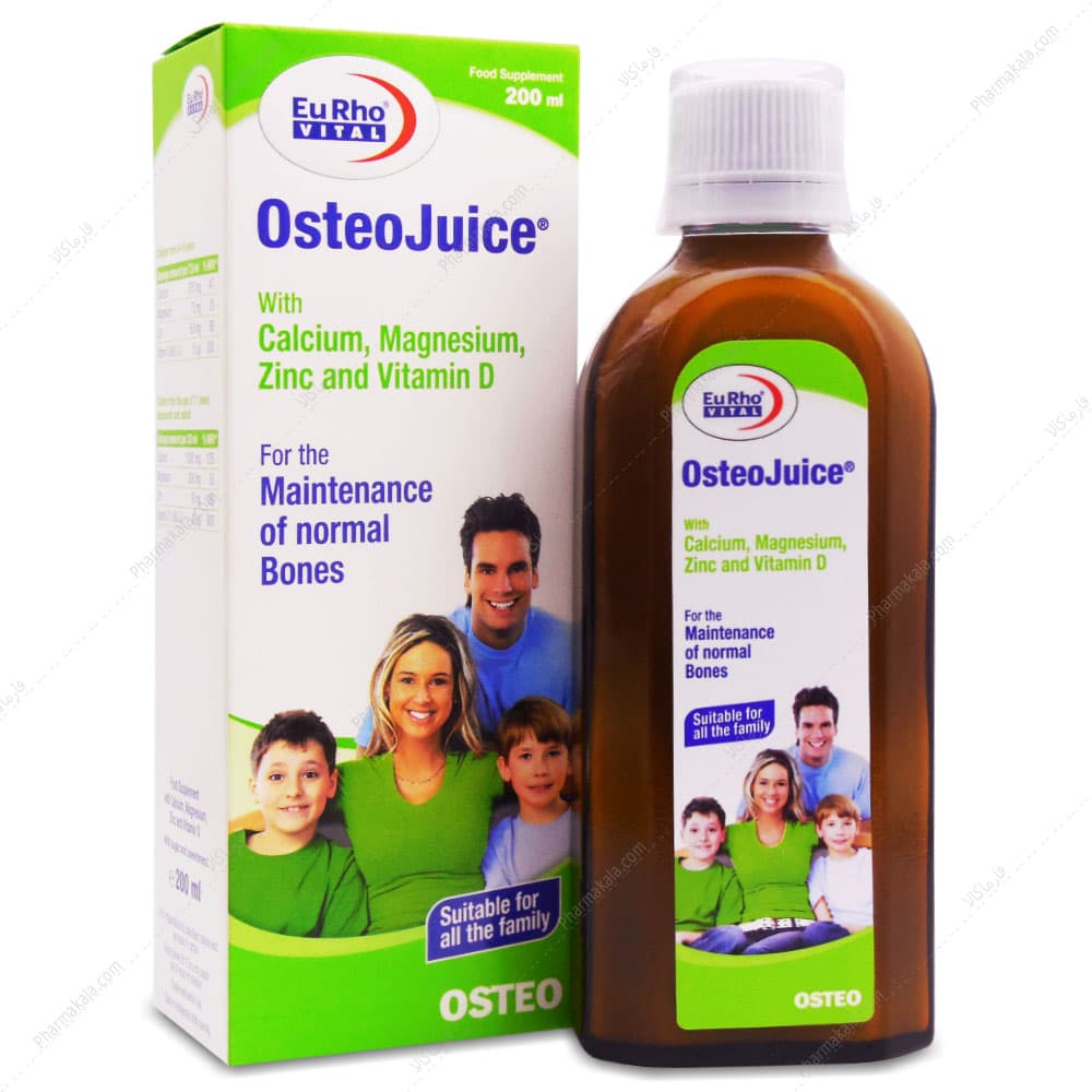 شربت استئوجویس OsteoJuice یوروویتال 200ml