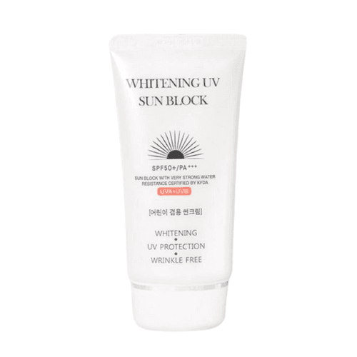 ضد آفتاب روشن کننده Whitening UV Sun Block جیگوت Jigott حجم 70 میلی لیتر