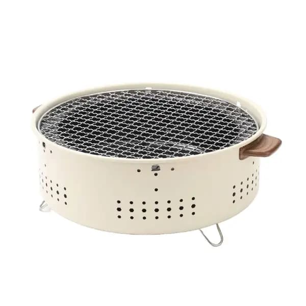 باربیکیو و گریل زغالی قابل حمل پرودو مدل Porodo Lifestyle Camping Mini Outdoor Round BBQ/Charcoal Grill